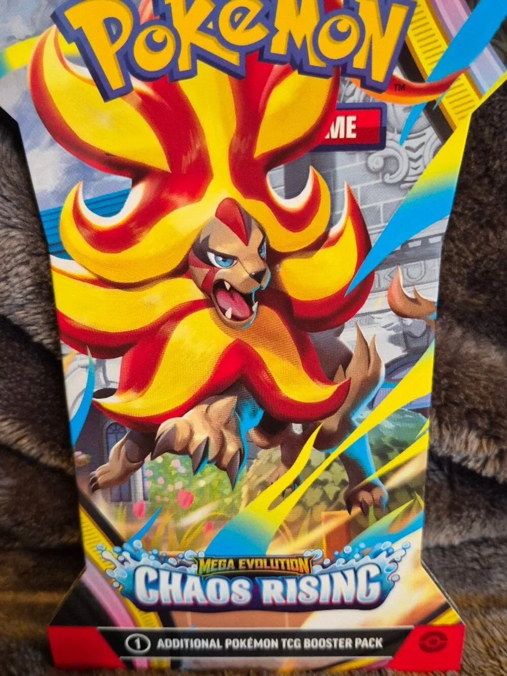 Pokemon Chaos Rising TCG Booster Pack 1 Pack